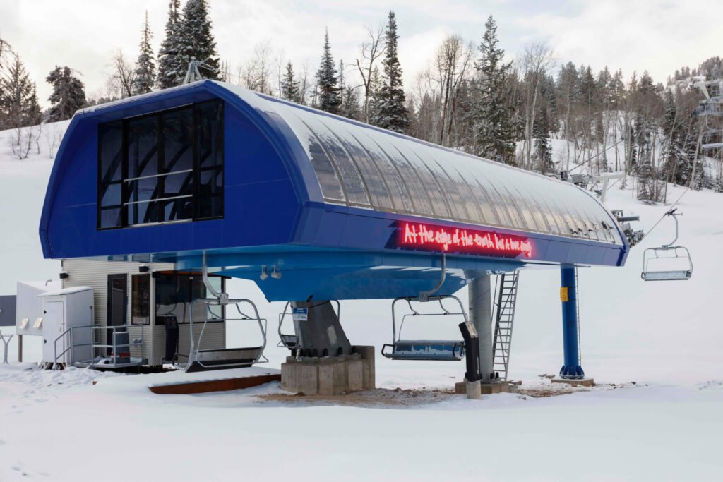 Immersive Outdoor Art at Powder Mountain