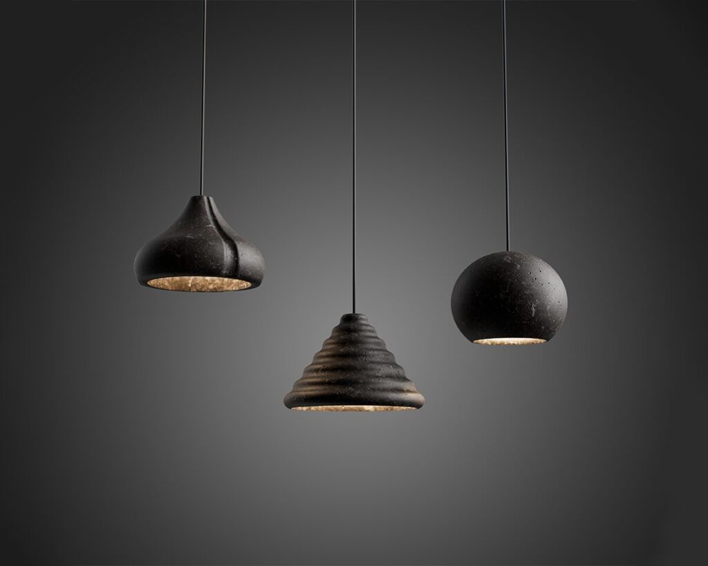 Alicudi, Filicudi, & Panarea: Recycled Lava Lamps by Foscarini