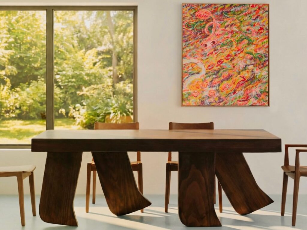 When a Table Decides to Take a Step