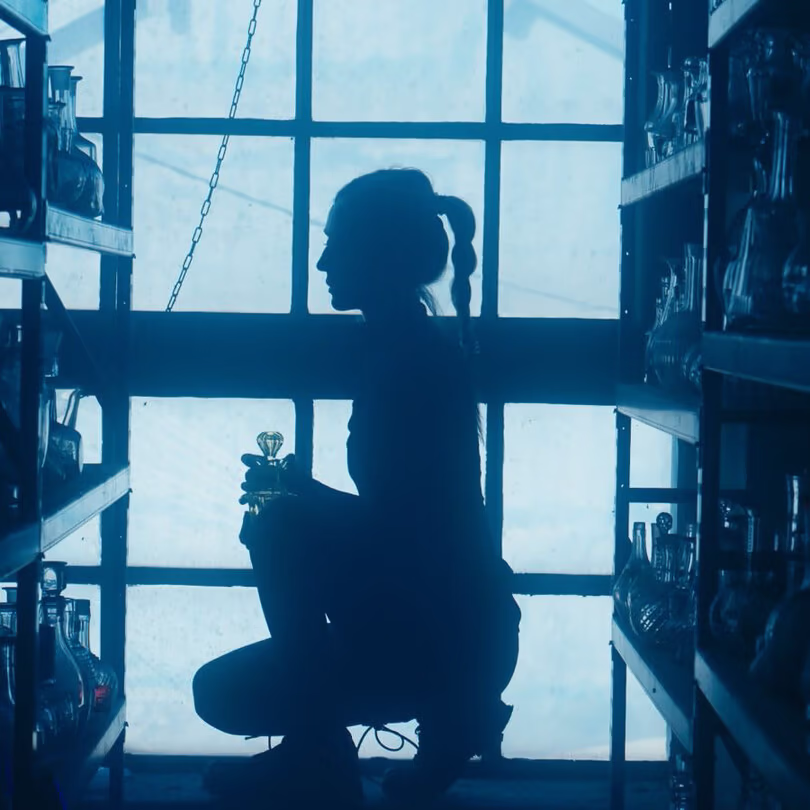 Film Stills Courtesy of Baccarat; Crystal Crypt Short Film by Emmanuelle Luciani