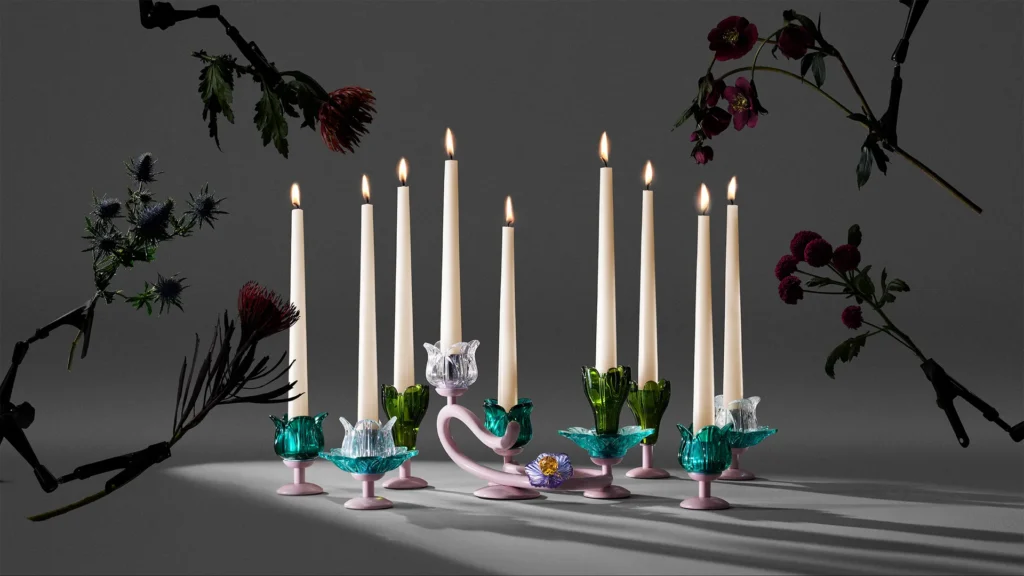 Mille Fleurs Candleholders