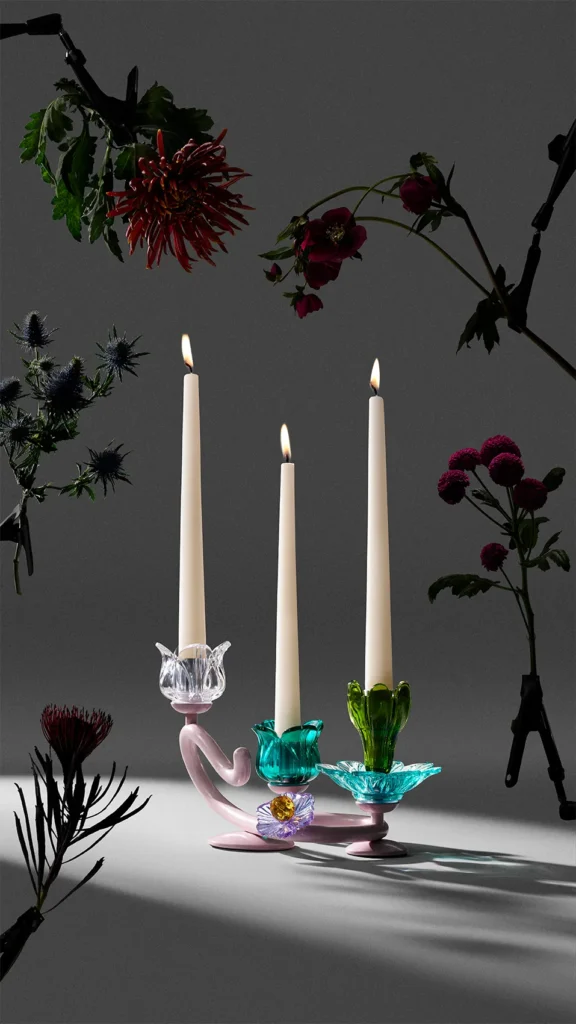 Mille Fleurs Candleholder by Bethan Laura Wood
