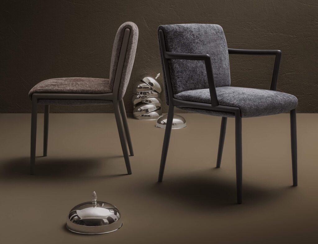 A Dining Chair Built Around One Good Bend  