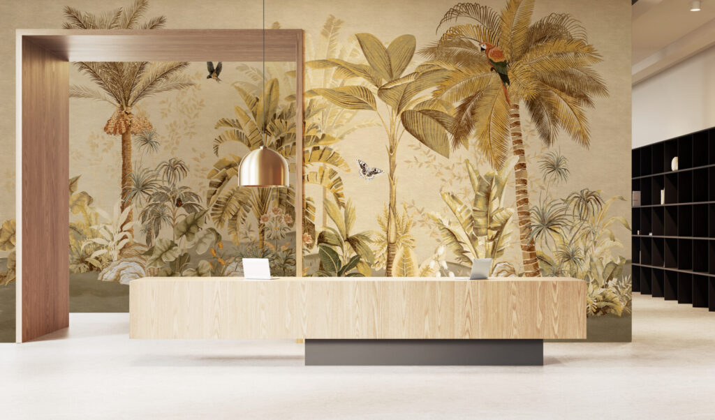 Wall/Pepper Sends the Tropics, the Coast, and the Garden Up the Wall  