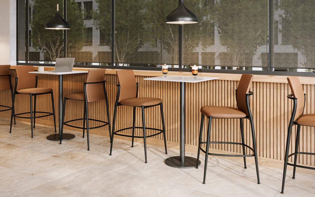 NeoCon 2026: Odyssey Grows Up with Stools, Tables, Brackets, and a Smarter Waiting Room  