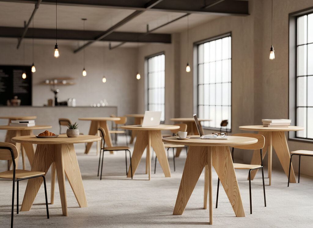 NeoCon 2026: Grain, Structure, and Staying Power from Mantra Inspired Furniture  