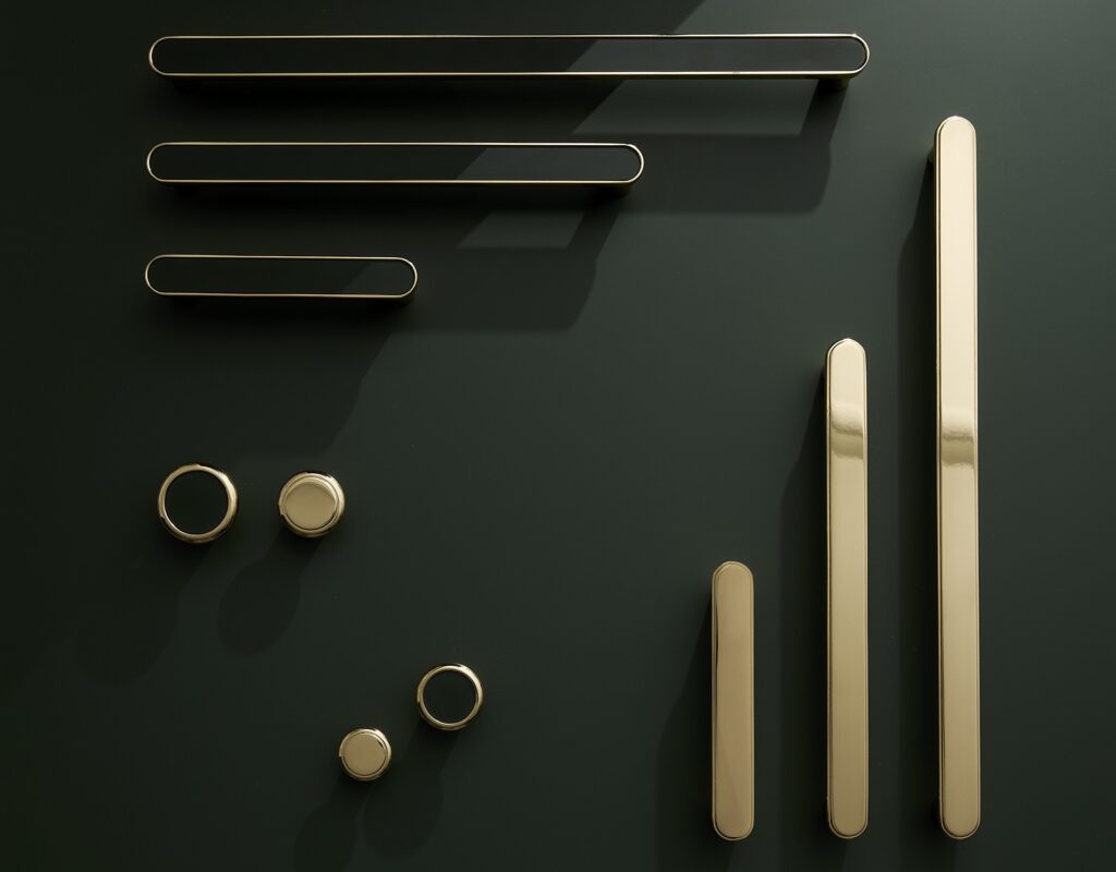 Water Street Brass Builds Color Into the Cabinet Pull  