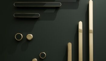 Water Street Brass Builds Color Into the Cabinet Pull Water Street Brass Builds Color Into the Cabinet Pull